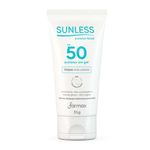 protetor solar facial sunless translucido toque aveludado fps50 35g