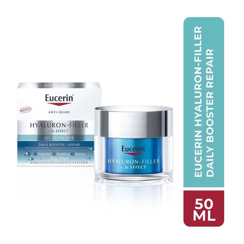 gel facial eucerin hyaluron-filler + 3x effect 50ml