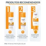 protetor solar facial eucerin sun fps50 anti-idade 50ml