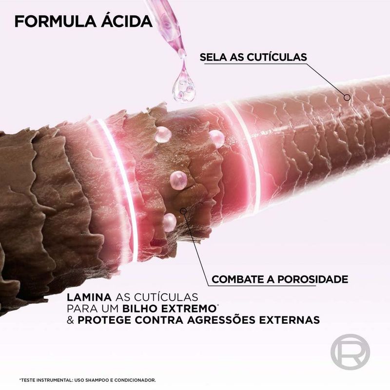 acidificante ultra gloss l'oréal paris elseve glycolic gloss 200ml