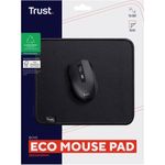 mousepad trust boye ecológico 21x25cm preto 24743