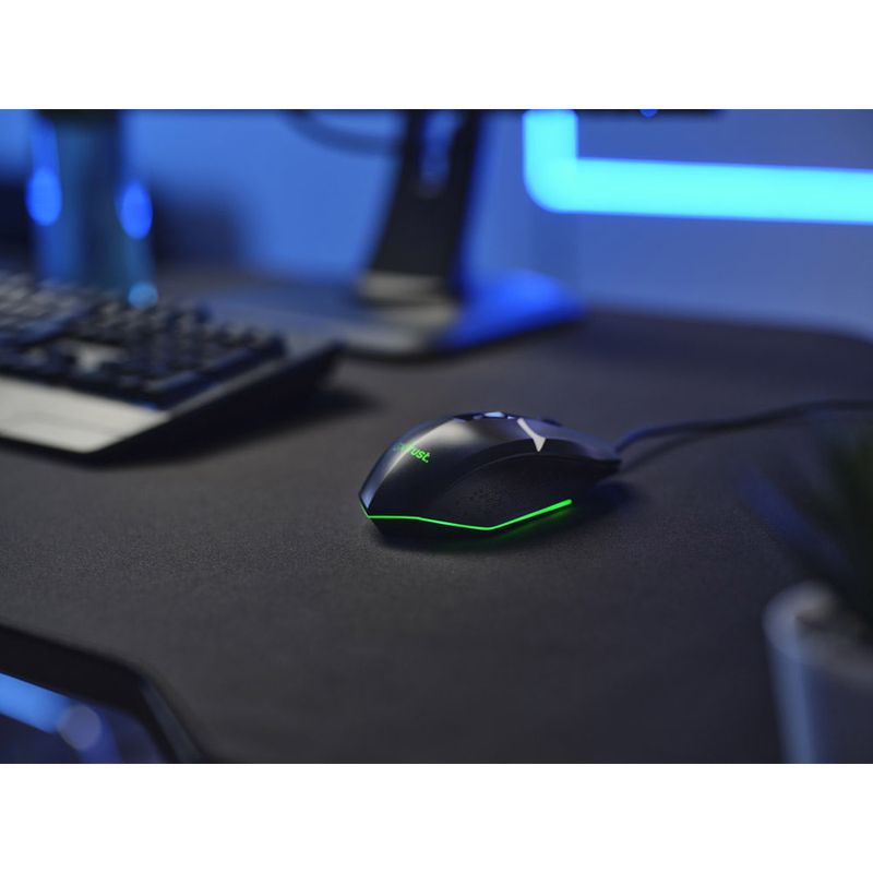 mouse gamer trust gxt 109 felox preto 25036