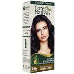 tintura para cabelo márcia 3.66 acajú purpura