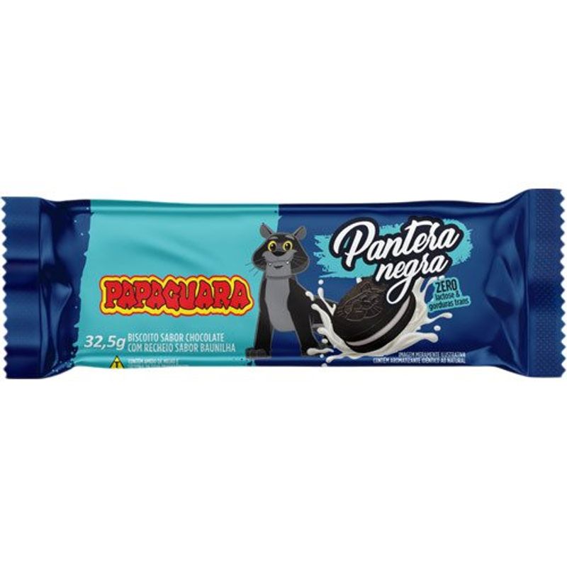 biscoito recheado pantera papaguara 32g