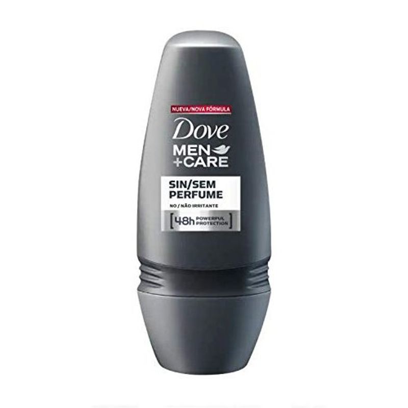 desodorante roll-on dove men 50ml original sem perfume
