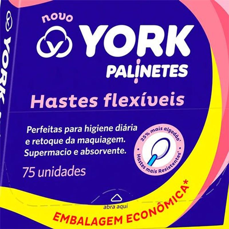 hastes flexíveis 75 unidades york