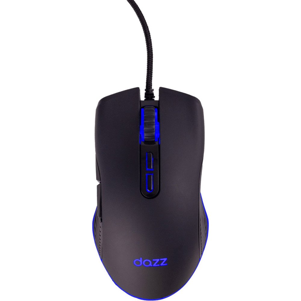 Mouse RGB 7200DPI com Fio USB 2.0 Preto