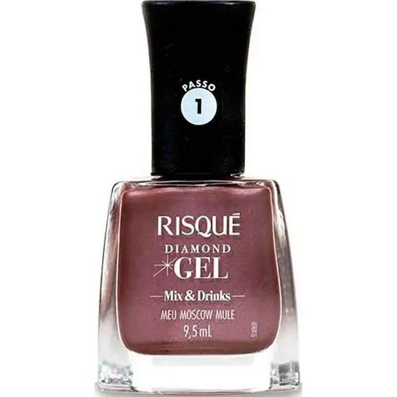 esmalte risque diamond gel meu moscow mule 9,5ml