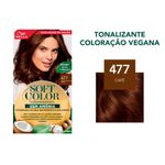 tintura para cabelo wella soft color café 477