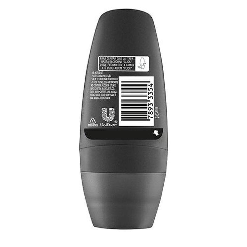 desodorante antitranspirante roll-on dove men invisible dry 48h 50ml