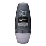 desodorante antitranspirante roll-on dove men invisible dry 48h 50ml