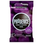 preservativo prudence uva 3 unidades