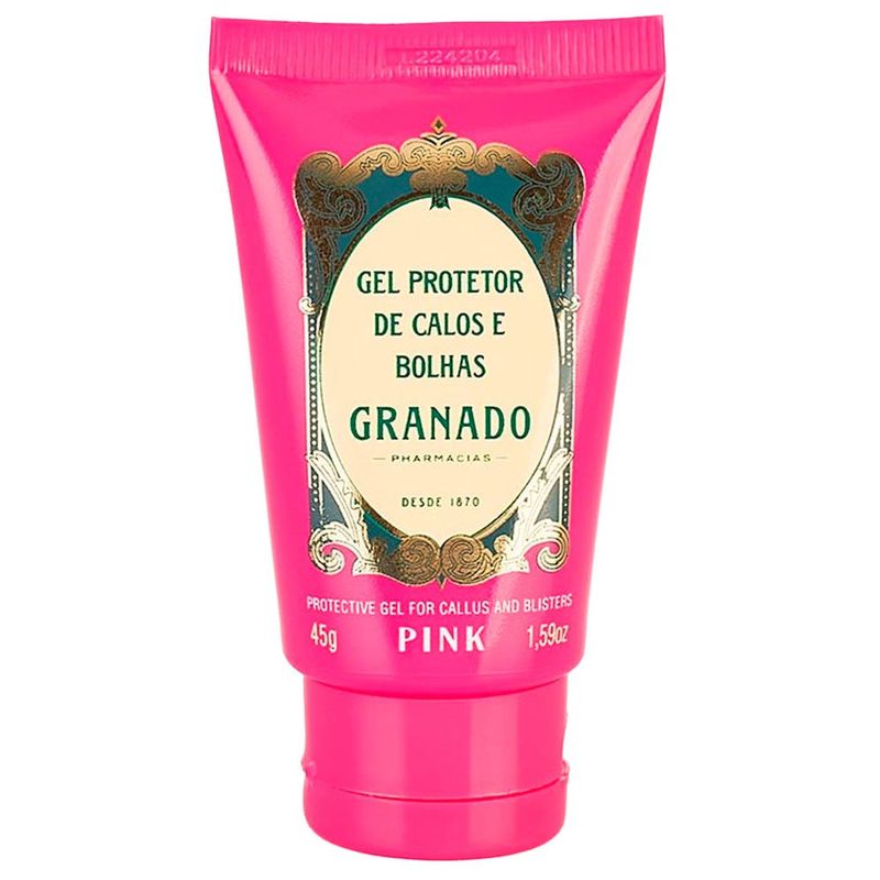 gel protetor de calos e bolhas granado pink 45g