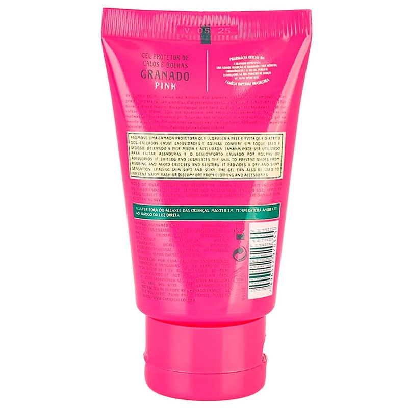 gel protetor de calos e bolhas granado pink 45g