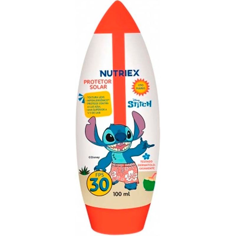protetor solar nutriex stitch fps30 100ml