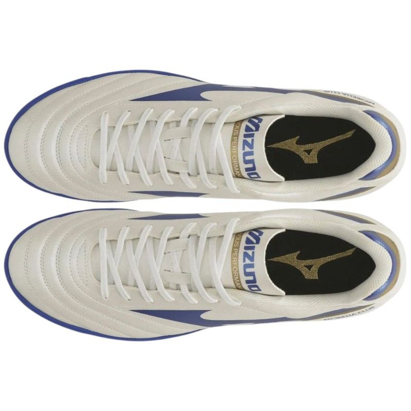 Chuteira Society N° 42 Mizuno Morelia Club Branco Azul