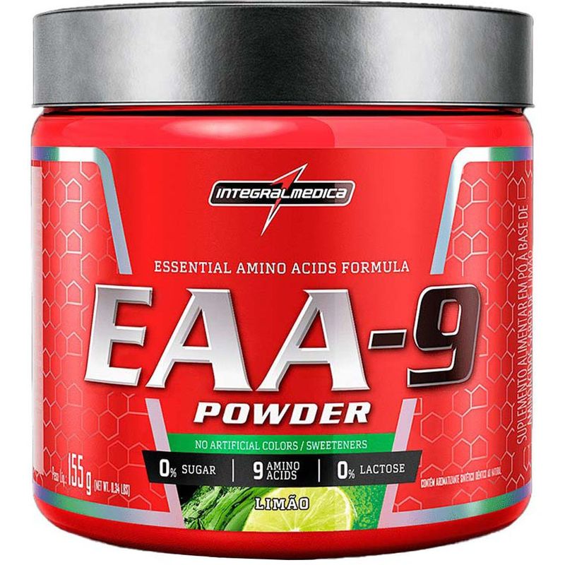 eaa-9 powder integralmédica sabor limão 155g