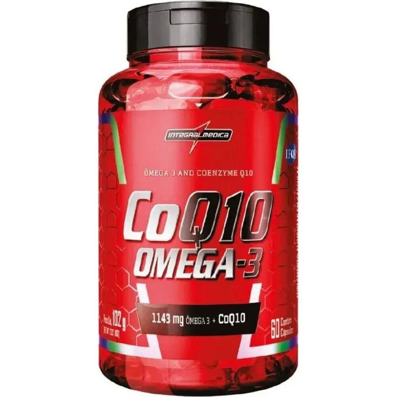 coq10 + ômega 3 integralmédica 60 cápsulas