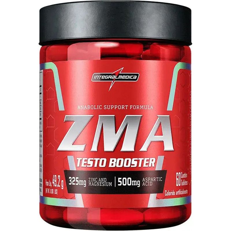 zma testo booster integralmédica 60 cápsulas