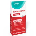 paracetamol 750mg 20 comprimidos revestidos medley