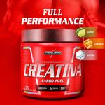 creatina carbo fuel integralmédica sabor laranja 300g