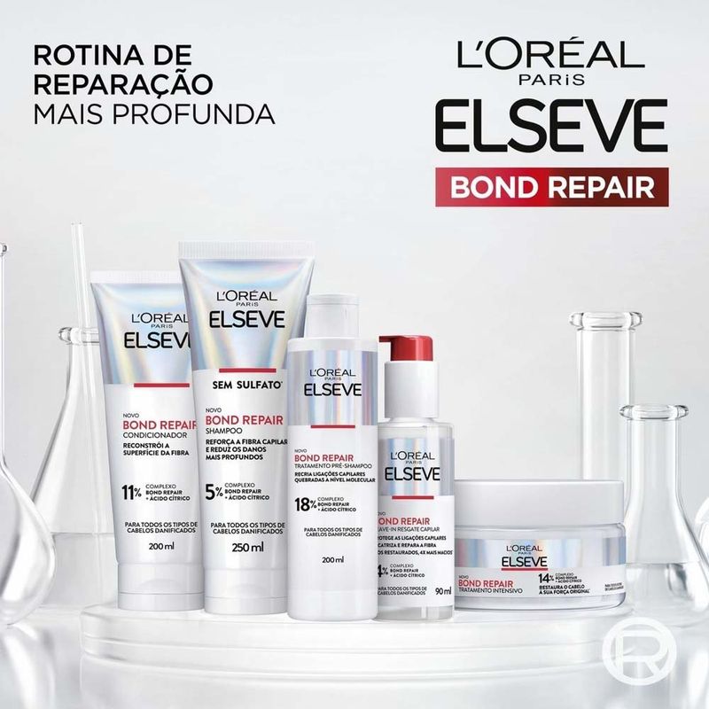 pré shampoo l'oréal paris elseve bond repair 200ml