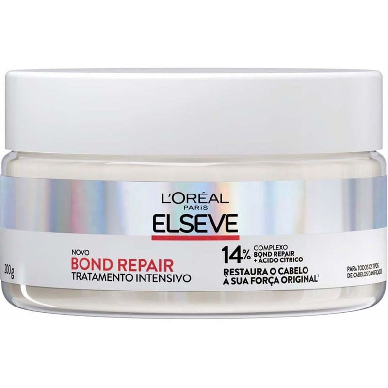 creme de tratamento intensivo l'oréal paris elseve bond repair 200g