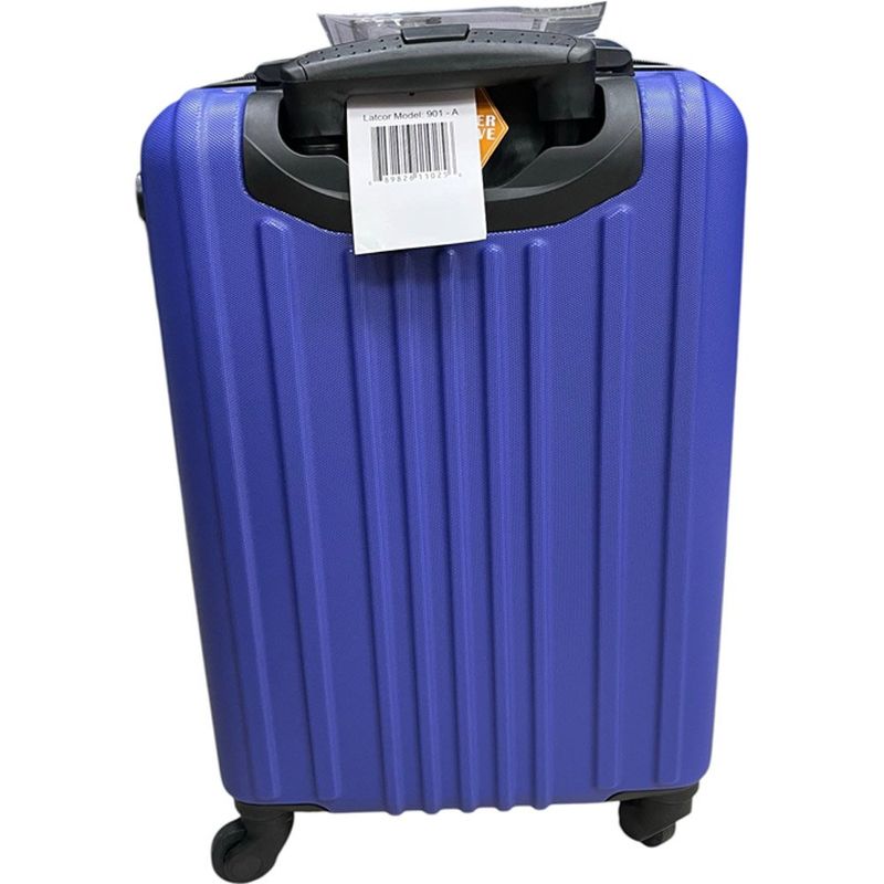 mala de viagem latcor com 4 rodas 20kg azul 901a