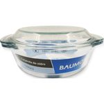 caçarola de vidro 1500ml baumon