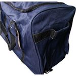 bolsa de viagem latcor em poliéster 76x32x38cm azul f2315-76