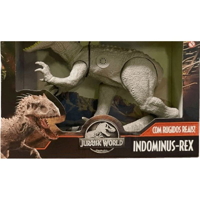 boneco mimo indominus jurrasic world rex gigante com som 0746