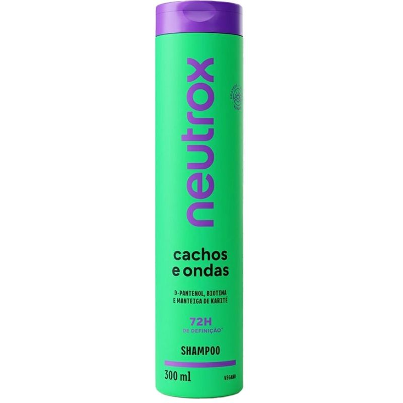 shampoo neutrox cachos e ondas 300ml