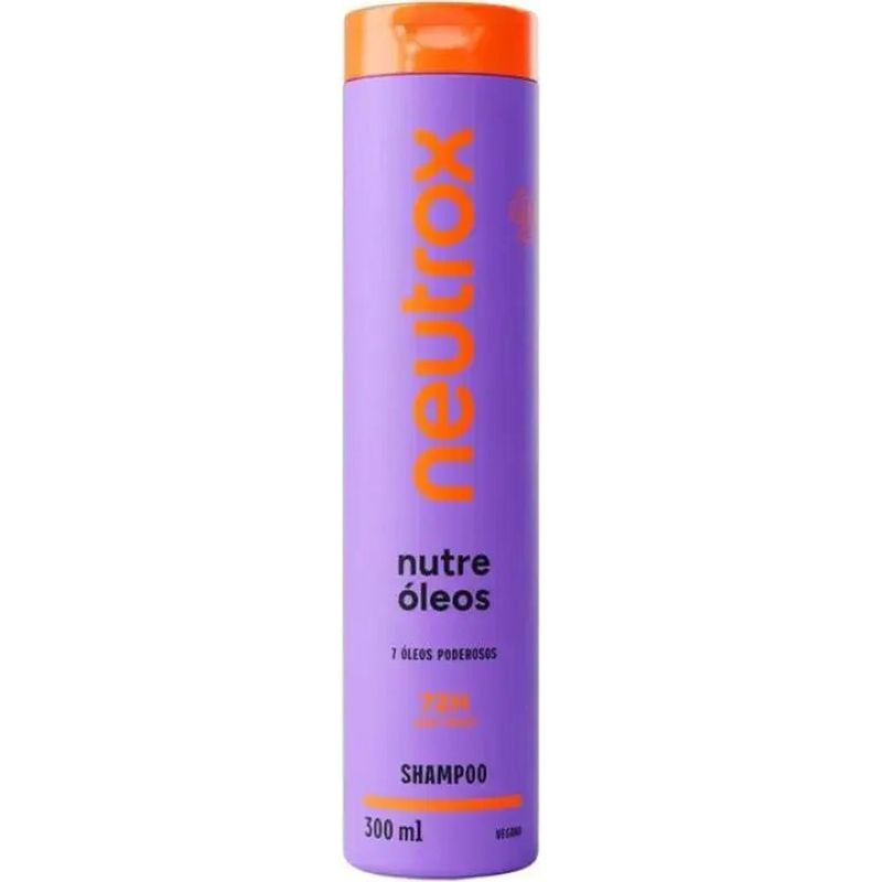 shampoo neutrox nutre óleos 300ml