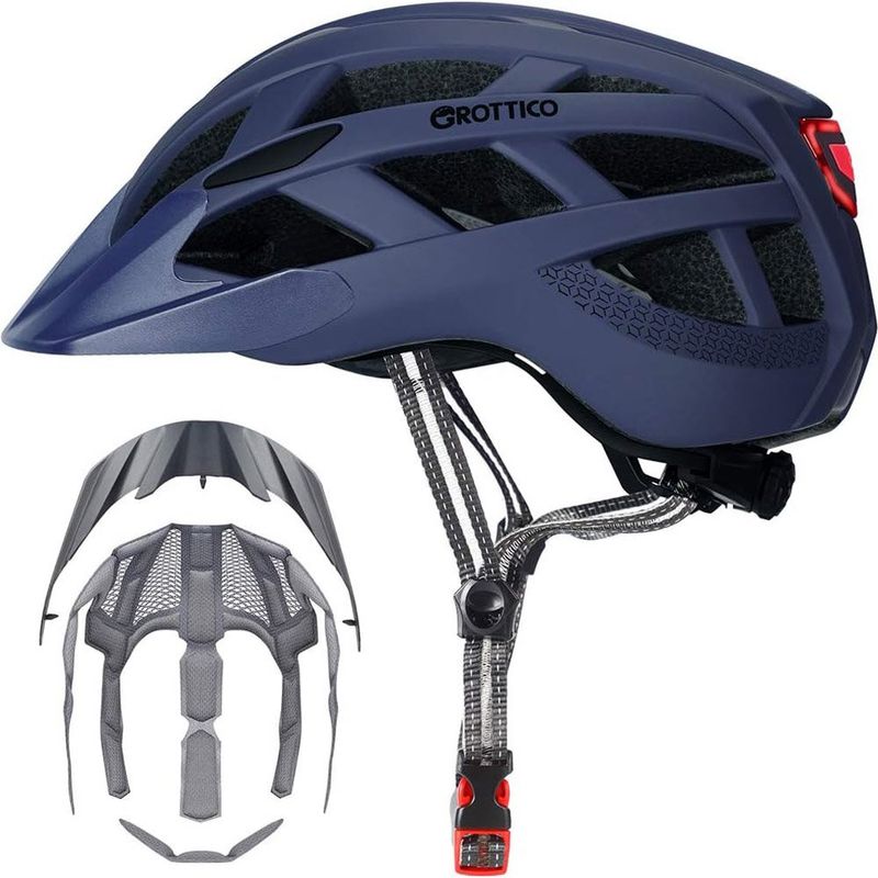capacete de bike tamanho g grottico azul a-mbi