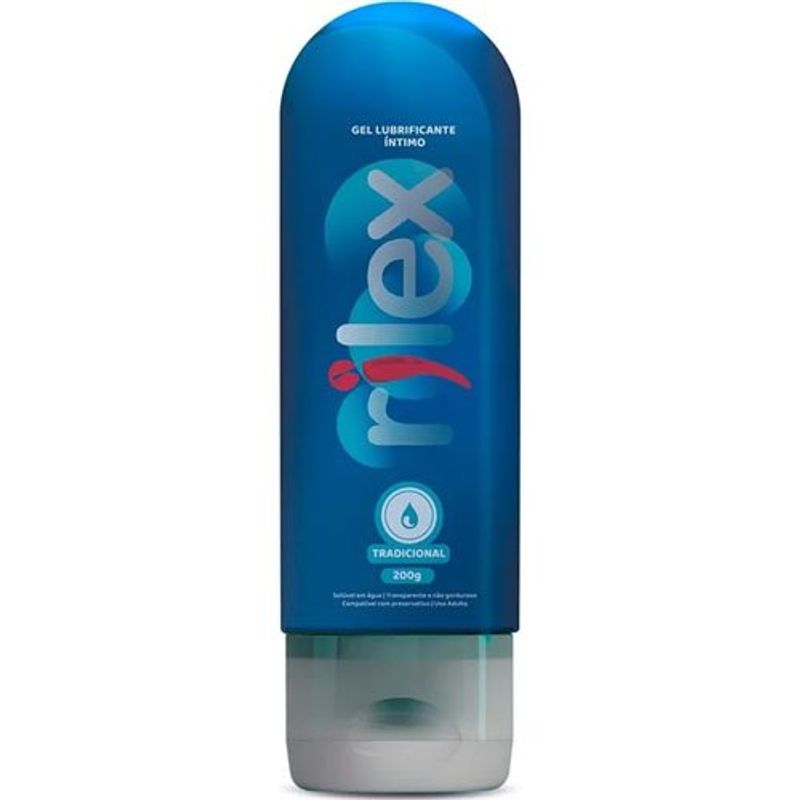 gel lubrificante íntimo rilex tradicional 200g
