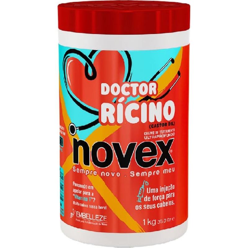 creme de tratamento novex doctor ricino 1kg