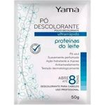 pó descolorante yamá proteínas do leite 50g