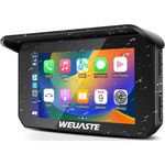 navegador gps weuaste atual 12cm preto a-mbi