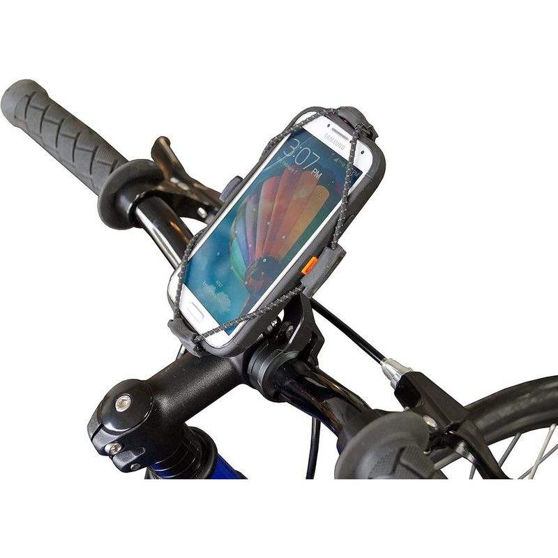 suporte de guidão bikase para smartphone preto a-mbi
