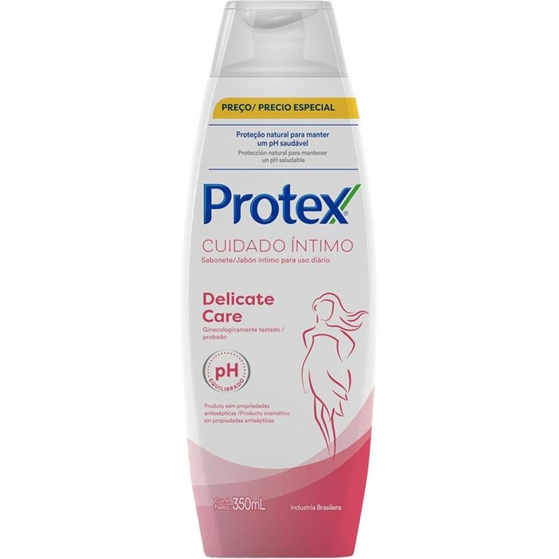 sabonete íntimo líquido protex delicate care 350ml