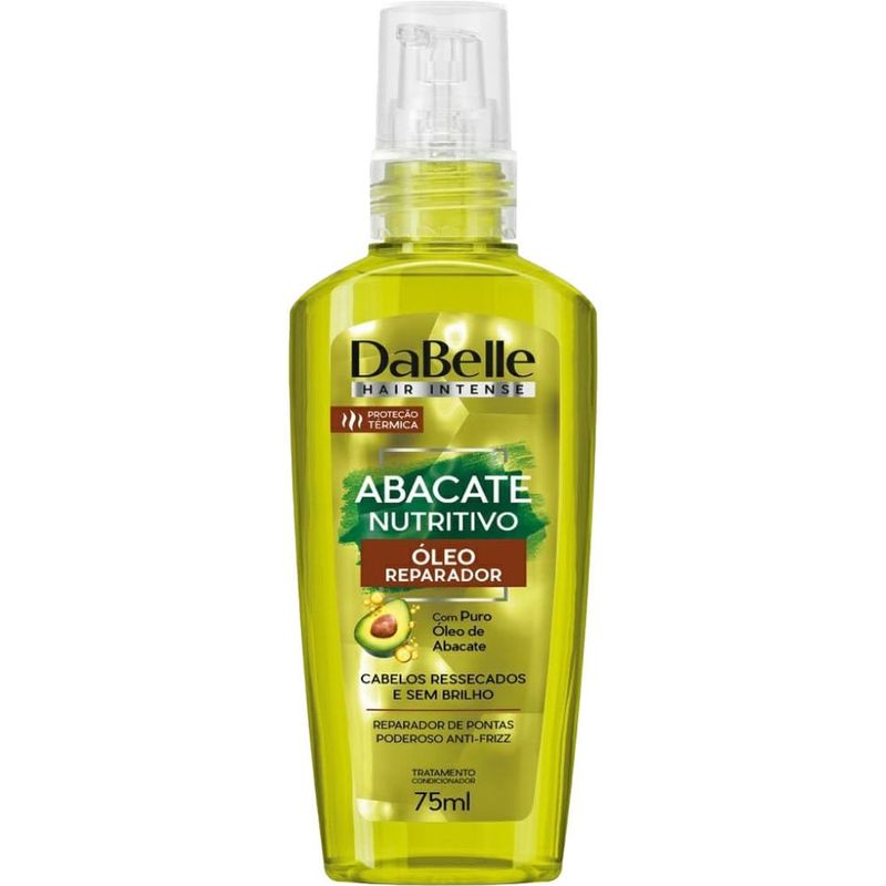 óleo reparador dabelle abacate nutritivo 75ml