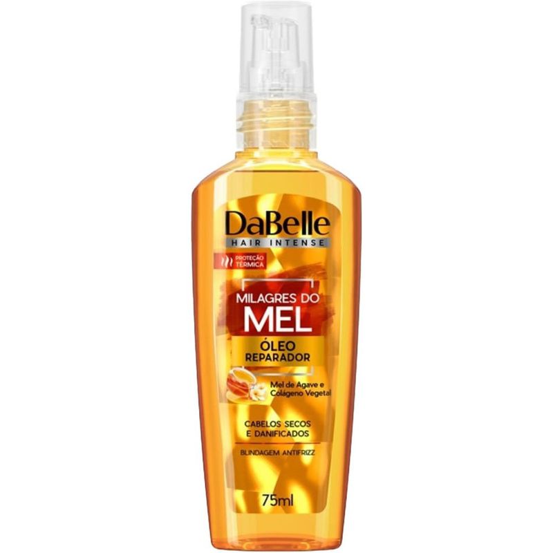 óleo reparador dabelle milagres do mel 75ml