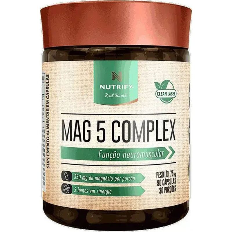 Mag 5 Complex Nutrify 90 Cápsulas