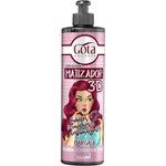 condicionador gota dourada matizador 3d marsala 120ml