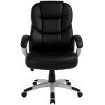 cadeira para escritório latcor preto h8307-bla