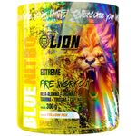 pré-treino blue nitro lion sports yellow mix 300g (mp)