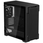 gabinete gamer gigabyte atx glass lateral vidro temperado preto gb-c102g (mp)