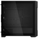 gabinete gamer gigabyte atx glass lateral vidro temperado preto gb-c102g (mp)