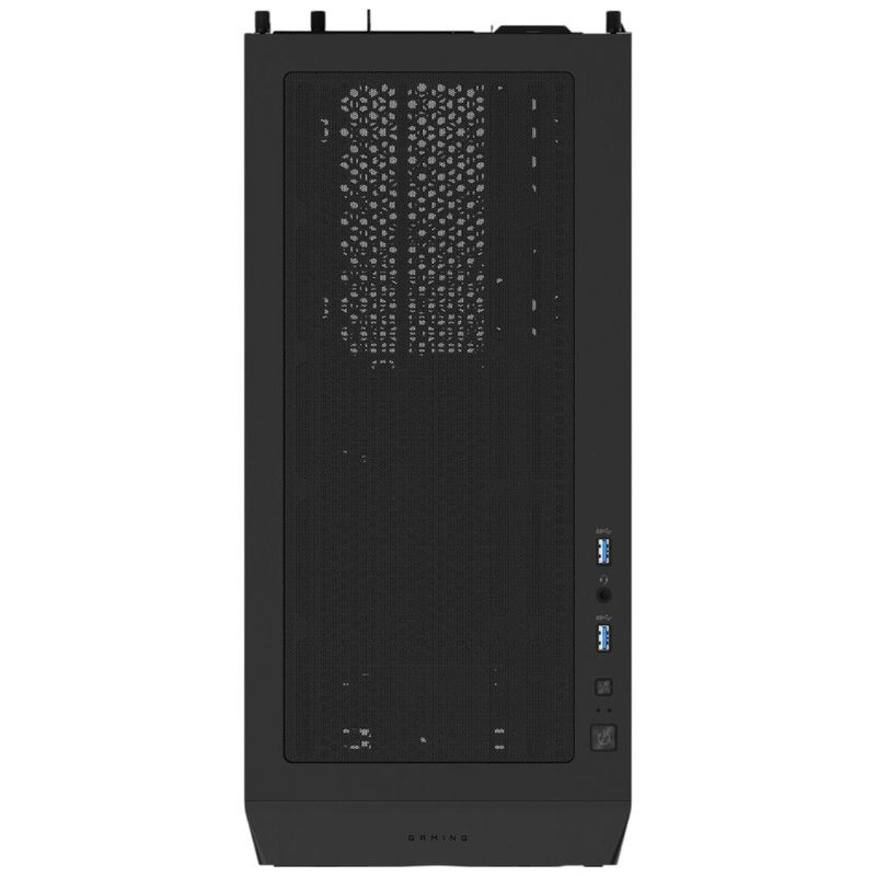 gabinete gamer gigabyte atx glass lateral vidro temperado preto gb-c102g (mp)