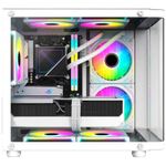 gabinete gamer hayom mid tower atx rgb branco gb1799 (mp)